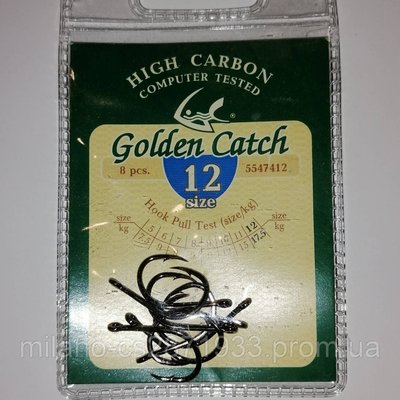 Гачки Golden Catch Skilful N° 12 3034 фото