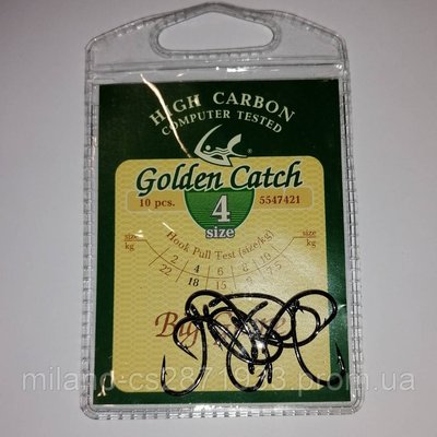 Крючки Golden Catch Big Game N° 4 3036 фото
