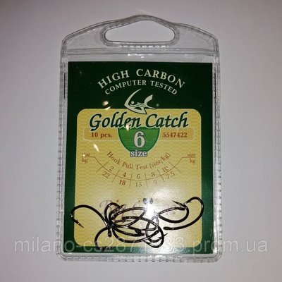 Крючки Golden Catch Big Game N° 6 3037 фото