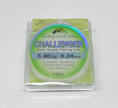 Волосінь Strike Pro Challenger 150 м 0,24 мм 1811362563 фото