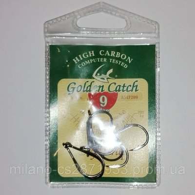 Гачки Golden Catch Deft Trap N° 9 3009 фото