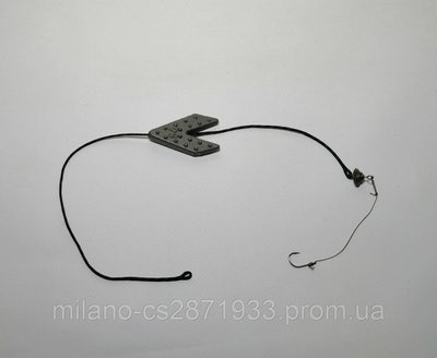 Кормушка оснащённая макушатник ласточкин хвост 85 гр крючок N6 MBC1685 фото
