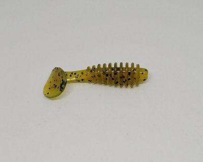 Силиконовая приманка Reins 2" Bubbring Shad Motor Oil Pepper 2138795008 фото