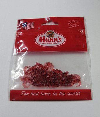 Силіконова приманка твістер Mann's M035 (20 шт.) 2830137669 фото