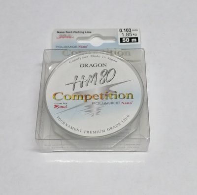 Леска Dragon HM 80 Competition 50 м 0,10 мм 1,85 кг 1716159903 фото
